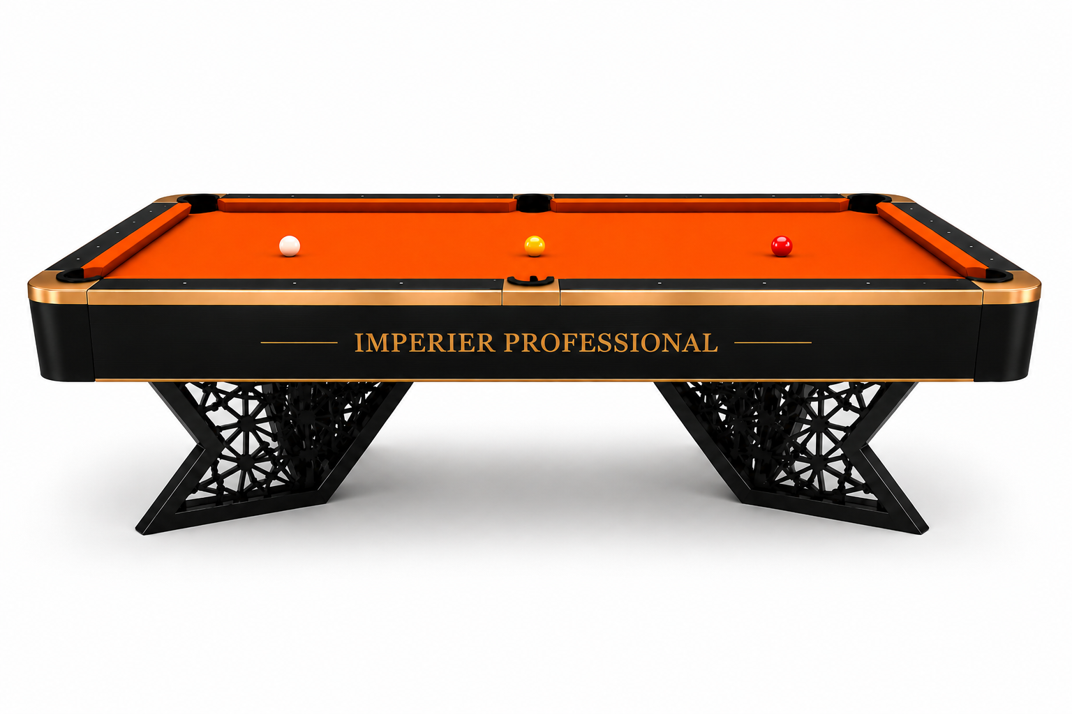 Sapelli Imperier Professional - profesyonel bilardo masası - Türkiye Bilardo Sanayi üretimi Sapelli modeli - ürün katalog fotoğrafı