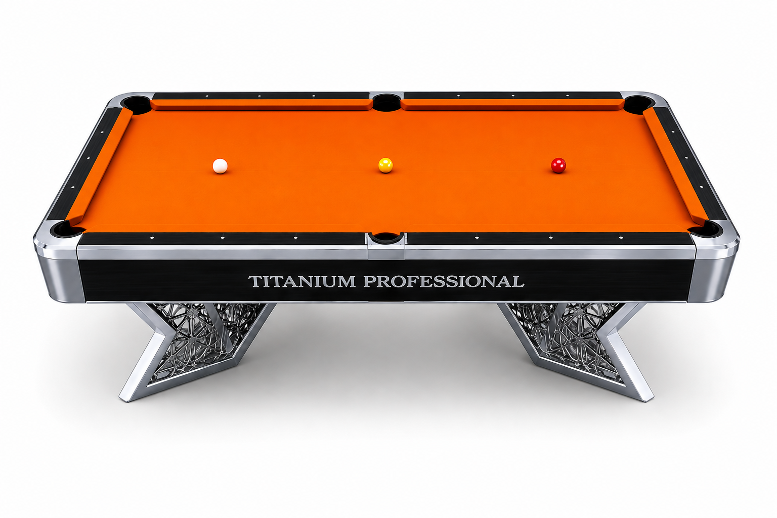 Sapelli Titanium Professional (304 Quality) - profesyonel bilardo masası - Türkiye Bilardo Sanayi üretimi Sapelli modeli - ürün katalog fotoğrafı