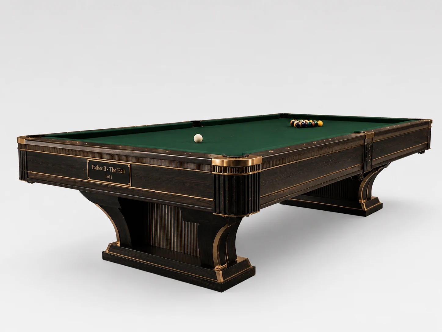 Sapelli Father II – The Heir - professional billiards table - Sapelli model manufactured by Türkiye Bilardo Sanayi in Turkey - product catalog photo
