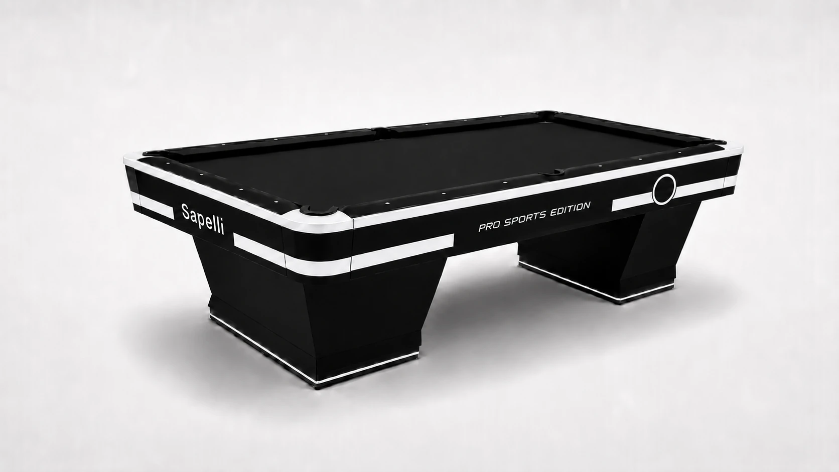 Sapelli Pro Sports Edition - Siyah Beyaz bilardo masası, Sapelli ürün galerisi, görünüm 1