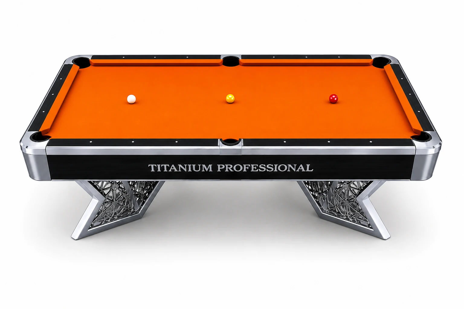 Sapelli Titanium Professional (304 Quality) - profesyonel bilardo masası - Türkiye Bilardo Sanayi üretimi Sapelli modeli - ürün katalog fotoğrafı